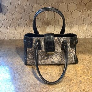 Liz Claiborne Small Black Tote Bag